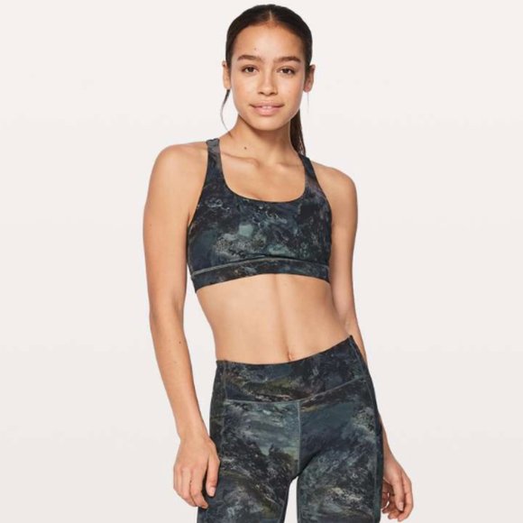 lululemon athletica Other - EUC Lululemon Energy Sports Bra Radiant Multi 4